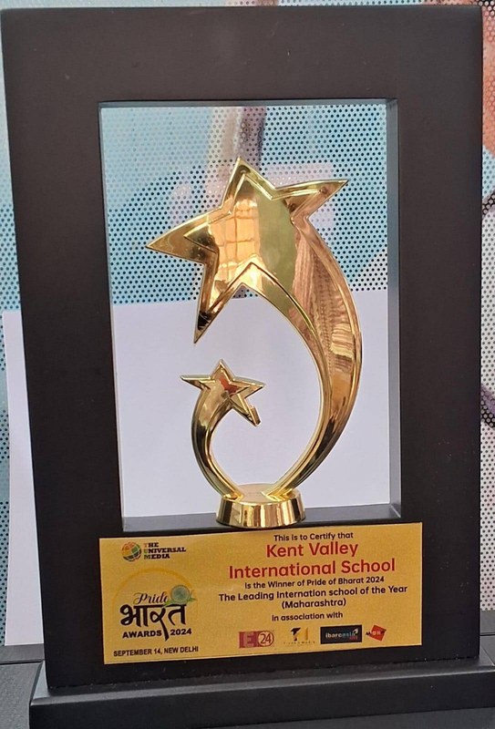 Pride of Bharat Award - 2024 - Kent Valley International School Award