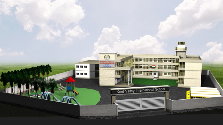 Kent Valley International School Titwala - Welcome Banner