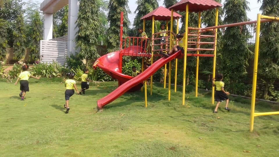 School Playground & Green Area