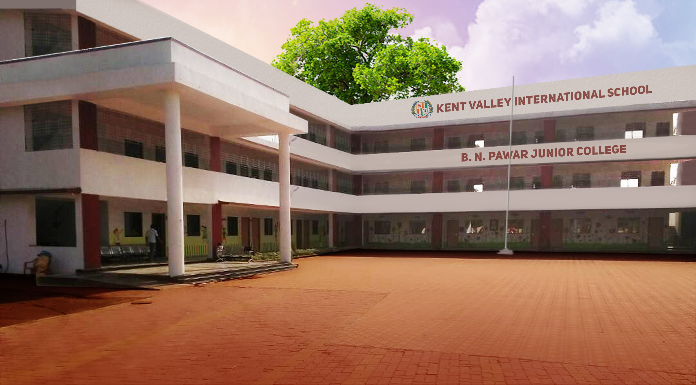 School Building – Main Campus View